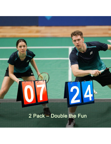 Marcador Volteador Portátil Vyooxcy 2 Piezas 20x16cm