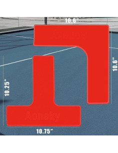 Kit de Marcadores de Cancha de Pickleball Aoneky - 12 Piezas 2