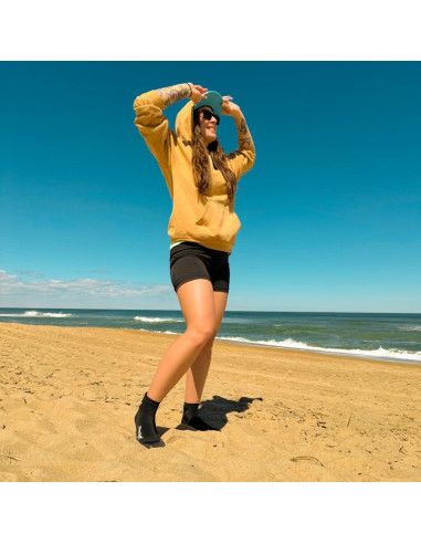 Calcetines de Playa ShocSox para Voleibol y Fútbol - Negro