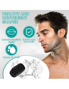 Ejercitador de Mandíbula PAFUWEI 4 Niveles Resistencia Silicona 2