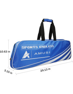 Bolsa de Bádminton BXT Tra-kpa Impermeable para 4 Raquetas 2