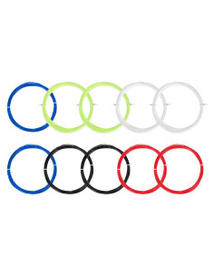 Cuerda de Raqueta de Bádminton PATIKIL 10M Nylon 5 Colores
