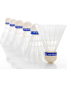 Volantes de bádminton Carlton F1 Ti - Tubo de 6 unidades 2
