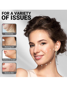 Mascarilla Reutilizable Juskaa para Levantar Línea V - Negro M 2