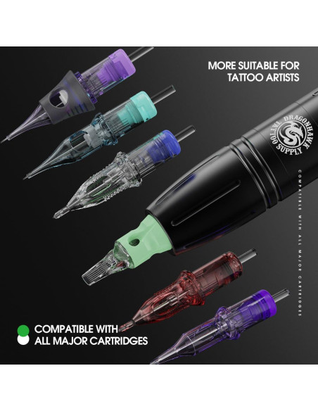 Kit de Tatuaje Inalámbrico Dragonhawk S11 para Principiantes