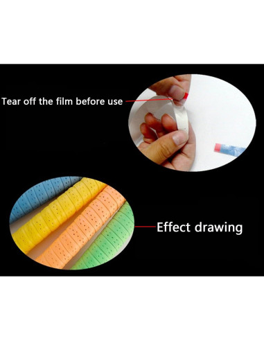 4 Agarre de Raquetas de Tenis N-KONGJIAN Antideslizante