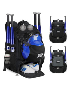 Mochila de béisbol RAINSMORE 9533 con compartimento para zapatos