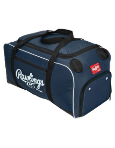 Bolsa Duffle Covert Rawlings para Béisbol 66x33x33cm Azul Marino