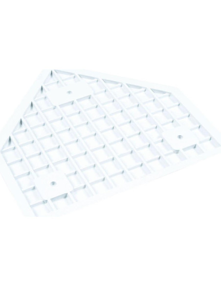 Placa de Inicio de Béisbol CHAMPRO 1.27 cm Grosor Waffle Blanca