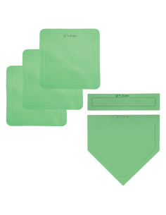 Conjunto de Bases de Béisbol Franklin Sports - 5 Piezas de Goma