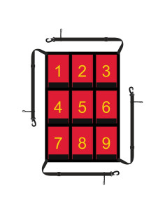 Red de Zona de Strike Impermeable Wiseek 48.3x68.6cm