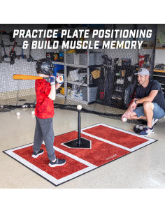 Alfombra de Béisbol y Softbol GoSports 1.83x1.22m Doble Cara 2