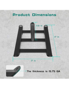 Trineo de Entrenamiento Moricher FZ-1104 con Arnés Ajustable 2