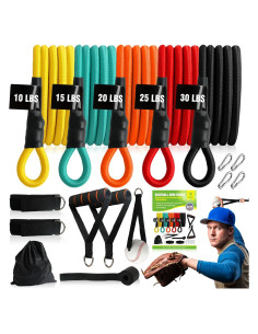 Kit de Entrenamiento de Bandas de Resistencia CEYOME 5 Niveles