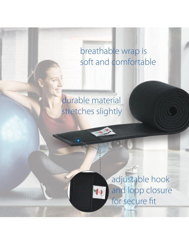 Venda de Compresión Core Products 10 cm x 122 cm Neopreno