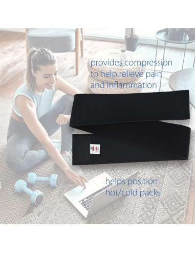 Venda de Compresión Core Products 10 cm x 122 cm Neopreno