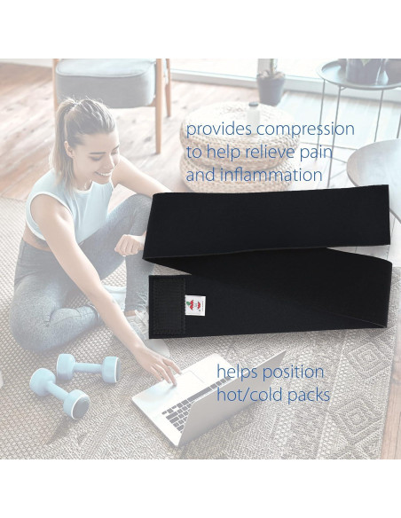 Venda de Compresión Core Products 10 cm x 122 cm Neopreno