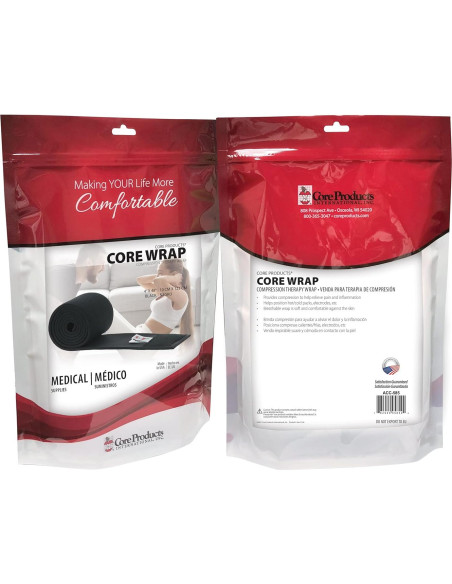 Venda de Compresión Core Products 10 cm x 122 cm Neopreno