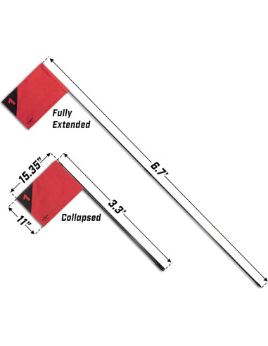 Banderas de Golf GoSports Paquete de 3 para Práctica