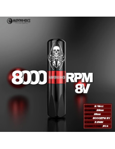 Kit de Tatuaje Wormhole WTK187 con 11 Tintas y 10 Agujas 2