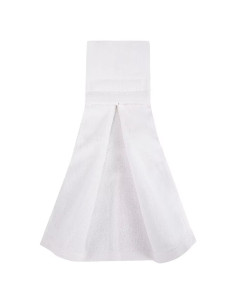 Toalla de Fútbol Qchengsan Blanca de Algodón 45x10.5 cm