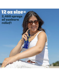 Spray Hidratante Solar Recover 2x12oz - Alivio Quemaduras Solares 2