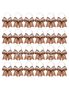 24 Etiquetas de Equipaje de Fútbol Windkream con Lazo PVC