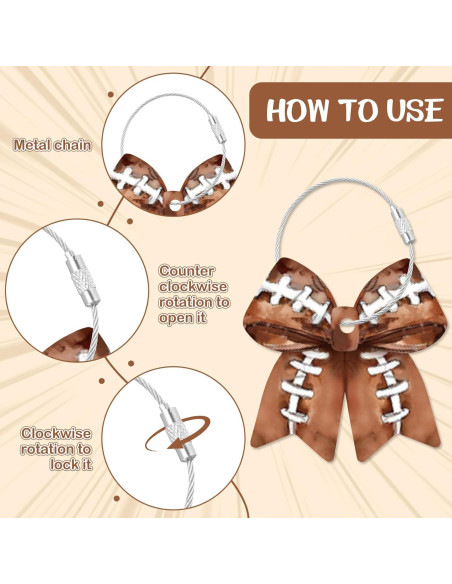 24 Etiquetas de Equipaje de Fútbol Windkream con Lazo PVC