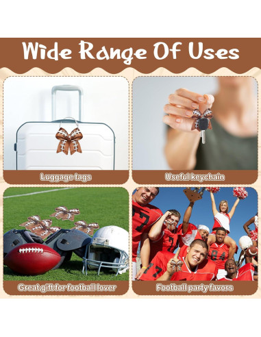 24 Etiquetas de Equipaje de Fútbol Windkream con Lazo PVC
