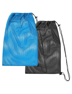 2 Bolsas de Malla KFHENSOMR 48x68 cm para Buceo y Natación