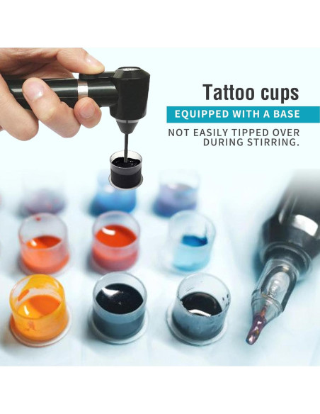 Máquina Mezcladora de Tinta Yugui con 100 Palitos y Copas