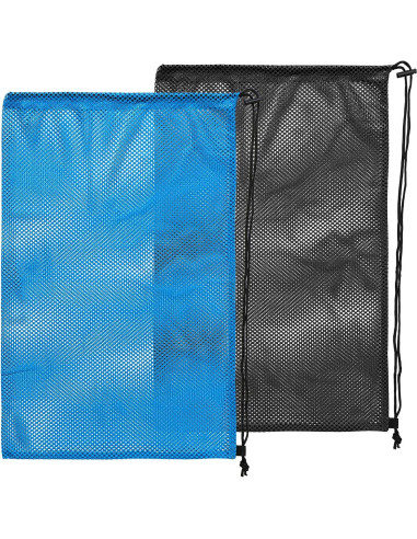 2 Bolsas de Malla KFHENSOMR 48x68 cm para Buceo y Natación
