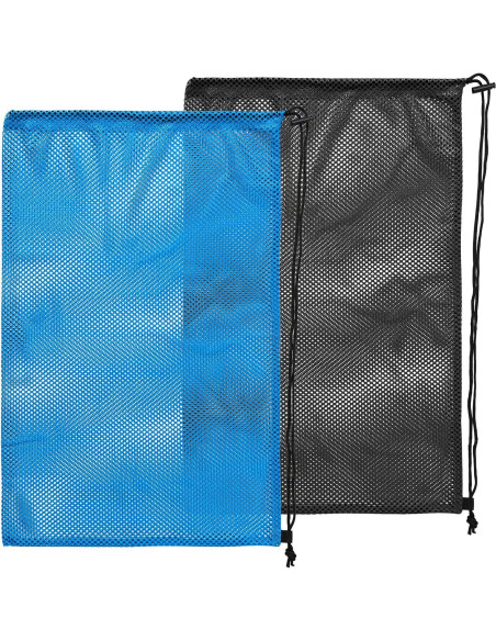 2 Bolsas de Malla KFHENSOMR 48x68 cm para Buceo y Natación