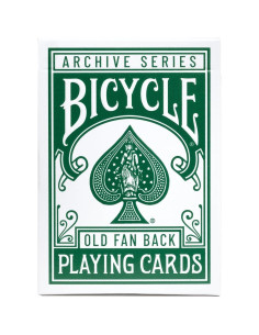 Baraja de Jugar Bicycle Old Fan Back 1885 Tamaño Póker 2