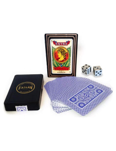 Baraja Española Faisan con Dados - Mazo de 40 Cartas
