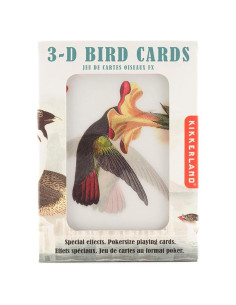 Baraja de Póker 3D Kikkerland 54 cartas Impermeable