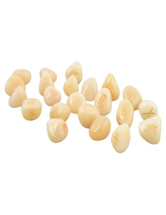 Juego de Piedras Tumbled Amarillas 22 Piezas Aventurina