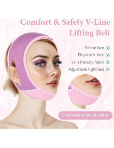 Máscara Levantadora Facial Yuanchu para Papada y Mandíbula 2