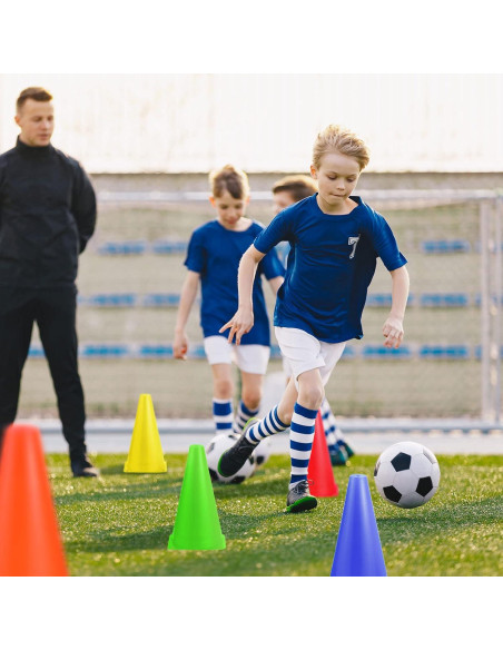 Conos de Tráfico Hoteam 30 Piezas 22.86 cm Multicolor