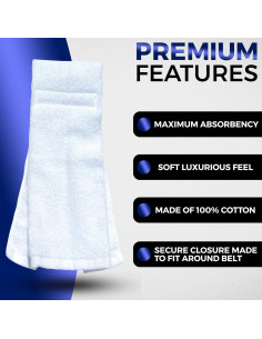 Toalla de Campo de Fútbol Unique Sports FFT-1 Algodón Premium 2