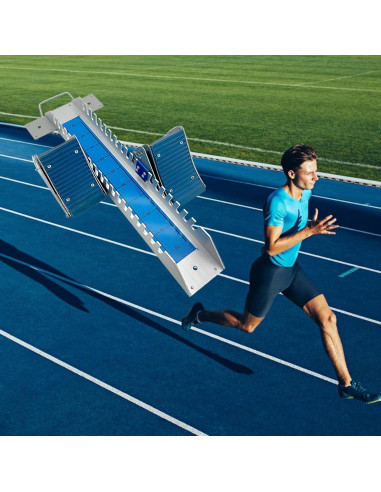 Bloques de Salida Vaolvpant 63.5 cm Ajustables para Atletismo