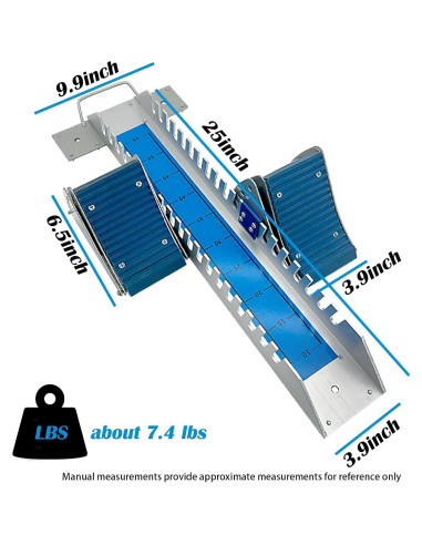 Bloques de Salida Vaolvpant 63.5 cm Ajustables para Atletismo