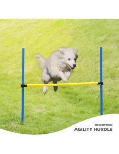 Kit de Agilidad para Perros Pet Prime - Valla Ajustable 1.16m 2