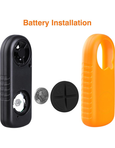 Anemómetro Digital de Mano XRCLIF - Medidor de Viento y Temperatura