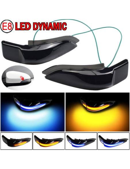Luz de señal de giro LED dinámica WEPARTICULAR para Toyota