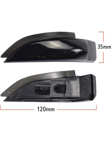 Luz de señal de giro LED dinámica WEPARTICULAR para Toyota