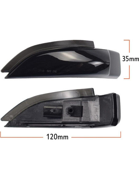Luz de señal de giro LED dinámica WEPARTICULAR para Toyota