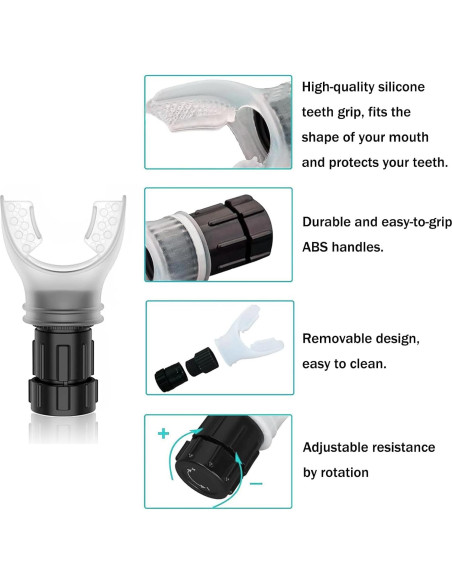Entrenador Oxyflow HX-01314 Ajustable para Ejercicio Oral