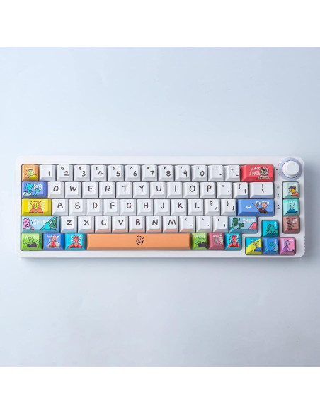 Teclas Personalizadas PBT Wunzkii Anime Cherry 134 Teclas