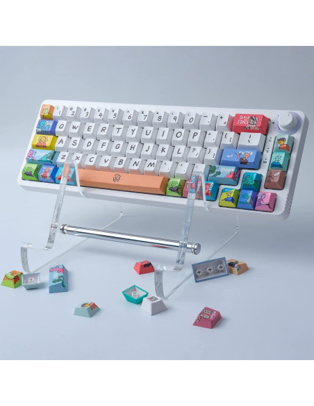 Teclas Personalizadas PBT Wunzkii Anime Cherry 134 Teclas